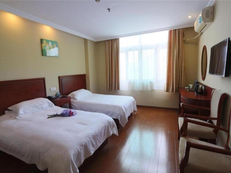 Greentree Inn Shanghai Pudong Airport Huaxia East Road Railway Station Shell Hotel Esterno foto
