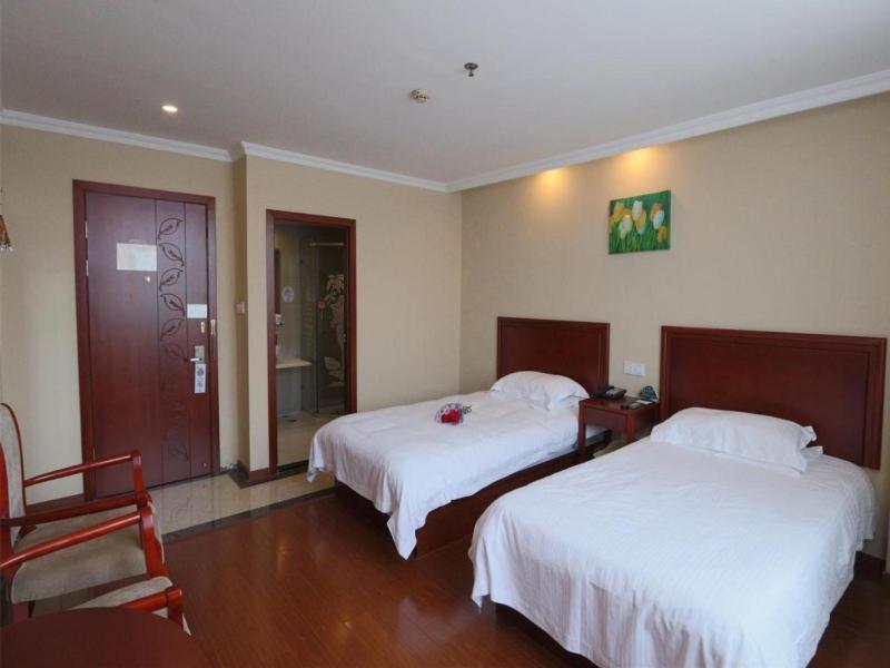 Greentree Inn Shanghai Pudong Airport Huaxia East Road Railway Station Shell Hotel Esterno foto