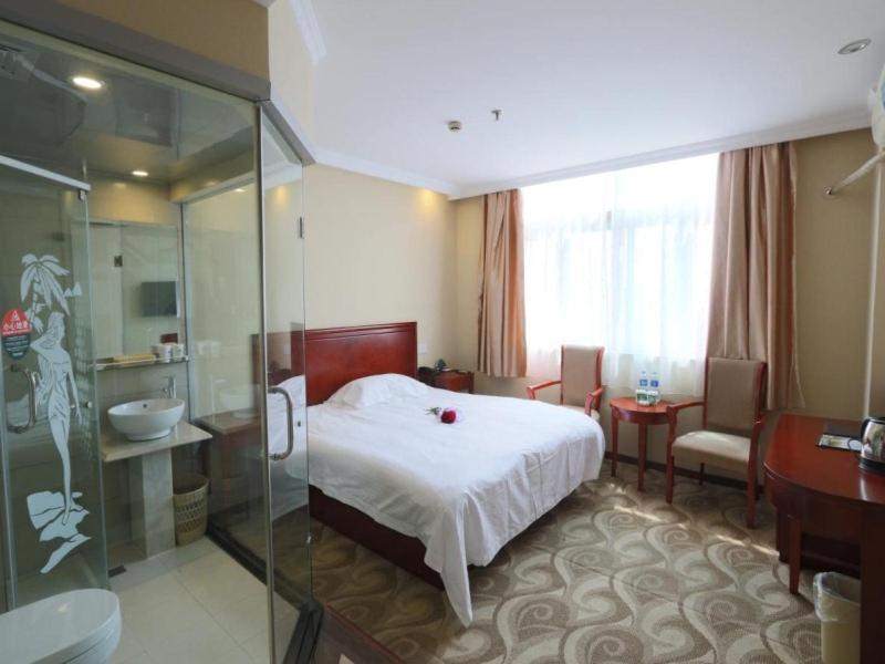Greentree Inn Shanghai Pudong Airport Huaxia East Road Railway Station Shell Hotel Esterno foto