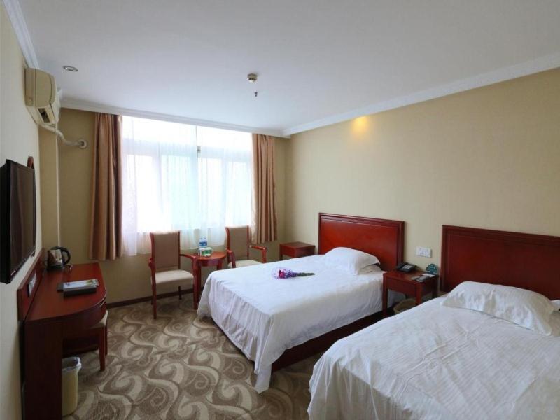 Greentree Inn Shanghai Pudong Airport Huaxia East Road Railway Station Shell Hotel Esterno foto