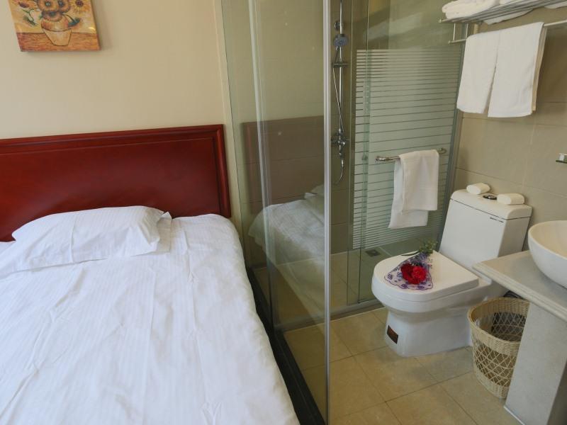 Greentree Inn Shanghai Pudong Airport Huaxia East Road Railway Station Shell Hotel Esterno foto