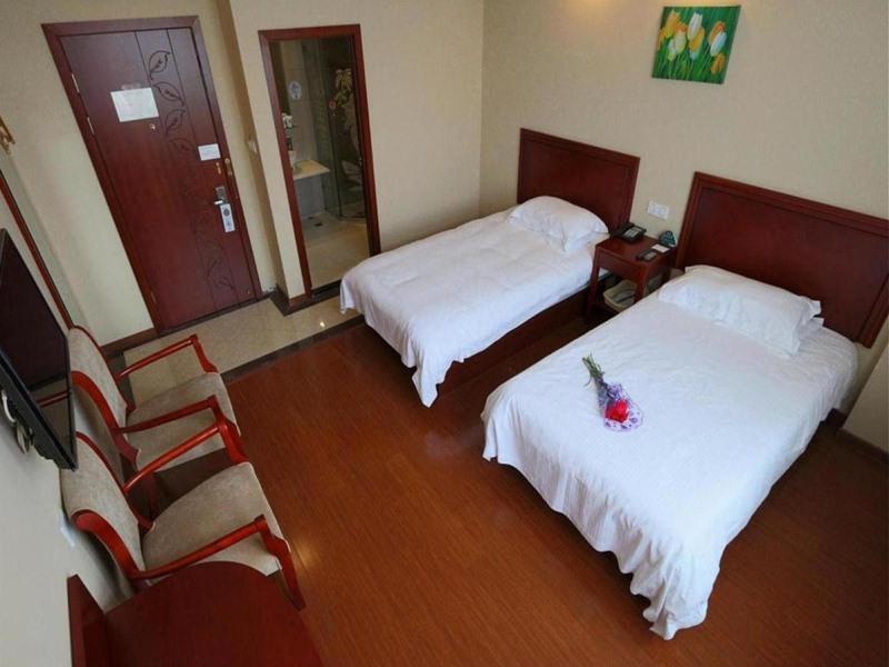 Greentree Inn Shanghai Pudong Airport Huaxia East Road Railway Station Shell Hotel Esterno foto