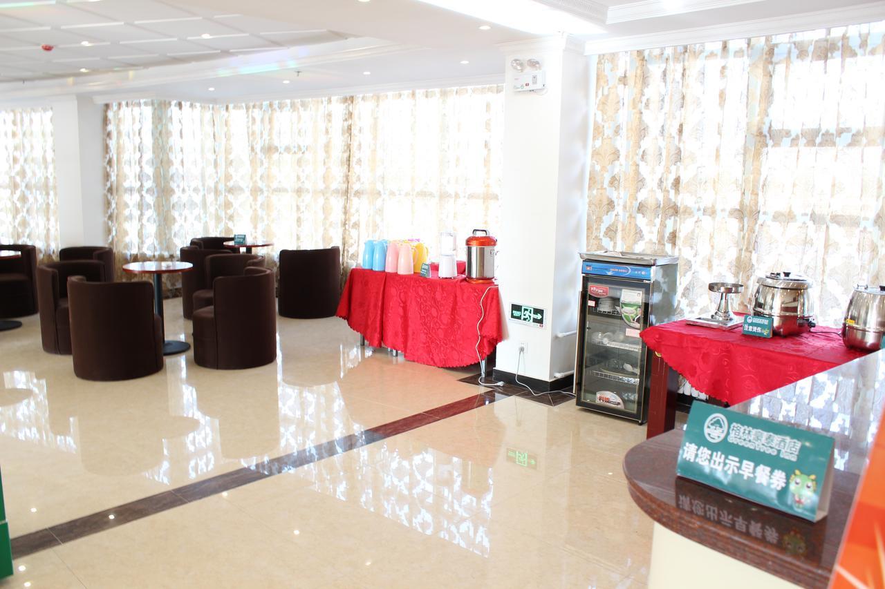Greentree Inn Shanghai Pudong Airport Huaxia East Road Railway Station Shell Hotel Esterno foto